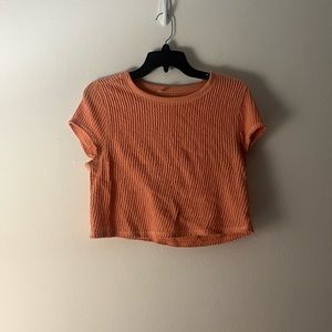 Free People Orange Top